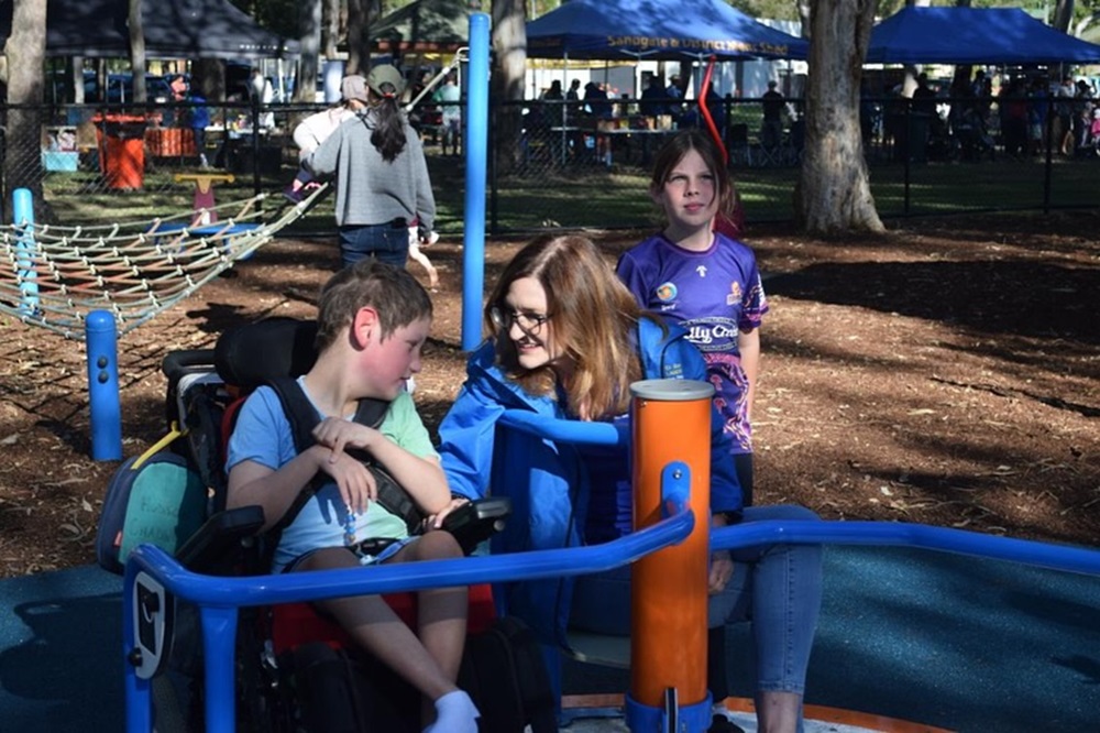 Lions Playground - McPherson Park - Carousel opening