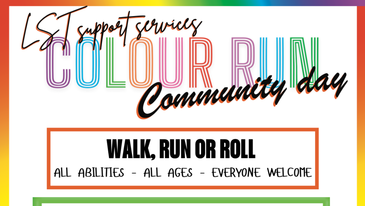 Colour run poster