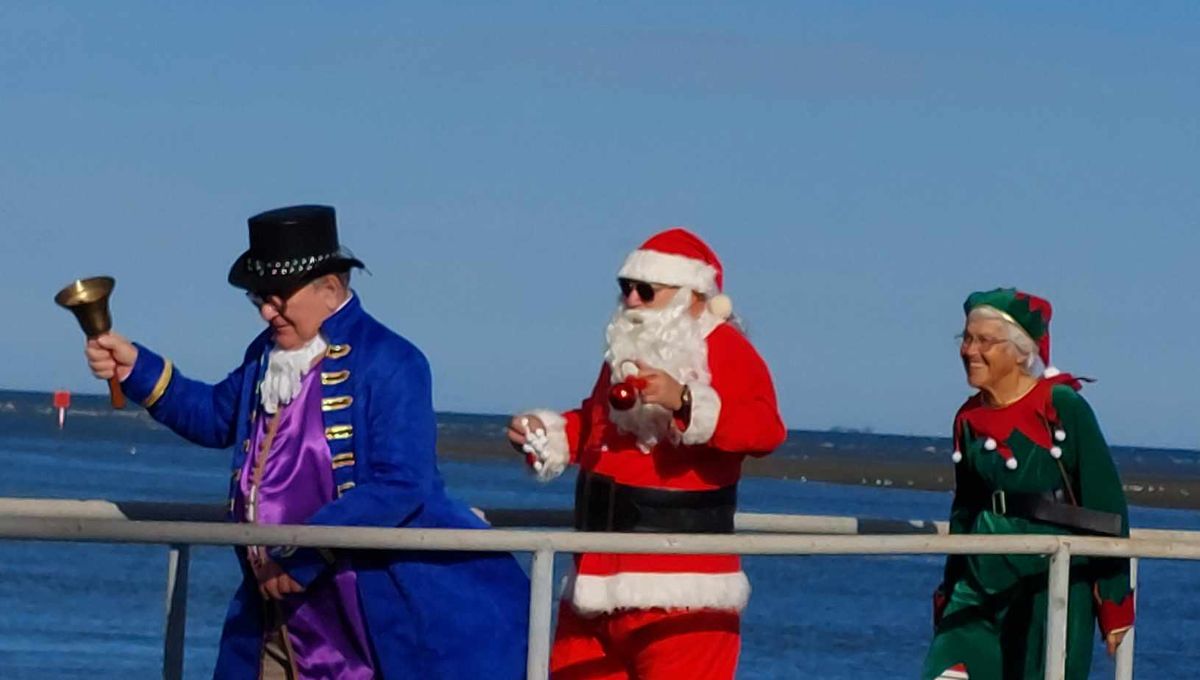 Santa Makes Waves at Carols by the Creek  